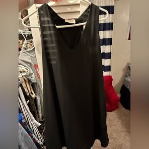 Beautiful black swing cocktail dress!